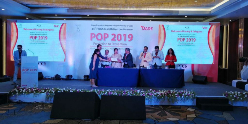 Photo at the 34th POGS installation Conference 'Prediction to Prevention' POP-2019 held at Hotel Sheraton Grand, Pune.