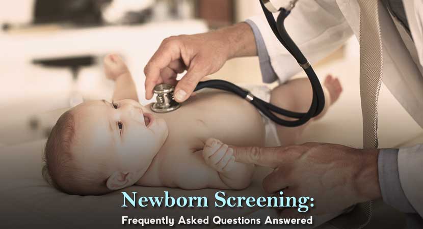 Baby smiling and trying to interact upon doctor checking with stethoscope