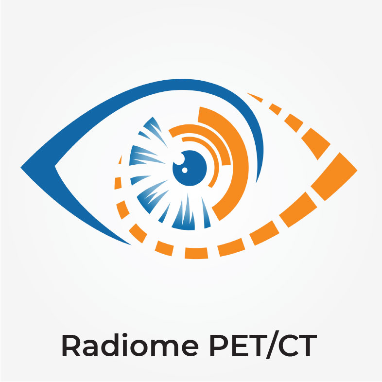 vector image of Radiome-PET