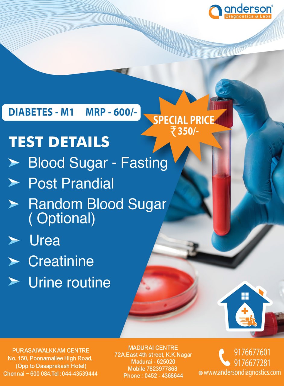 An e-poster for Diabetes - M1 package.