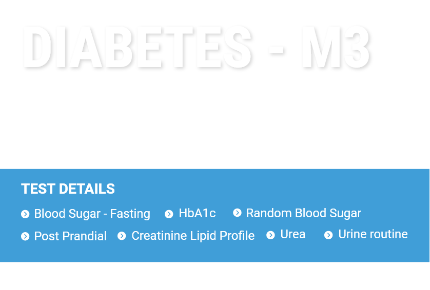 The banner image of Diabetes - M3.