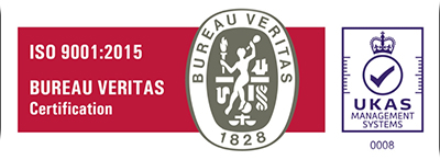 Logo of Bureau Veritas Certification.